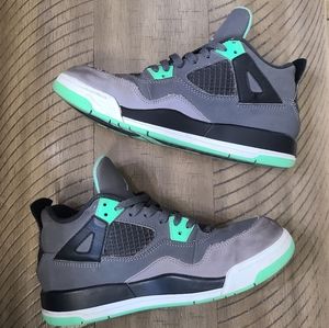 Jordan 4 Retro (GS) Green Glow Kids 3Y